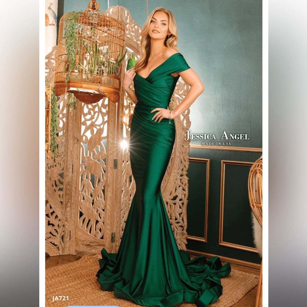 Jessica Angel Collection #721 Lavender Mist Evening Dress